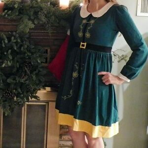 Holiday Elf Dress - Girls (16)